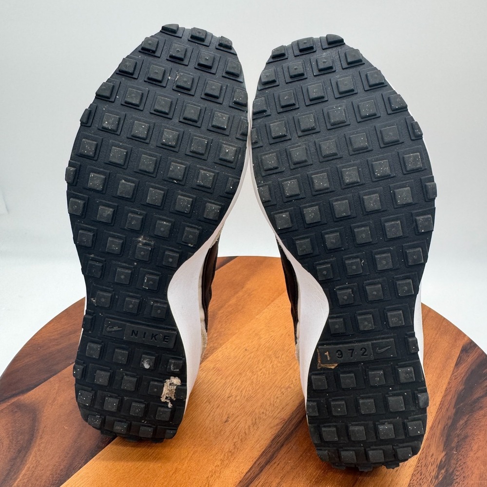 Nike Waffle Debut Shoes Womens 11.5 Beige Black Running Athletic Sneakers - Picture 8 of 10